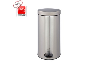 سطل زباله پدالدار 14 لیتری سایلنت استیل